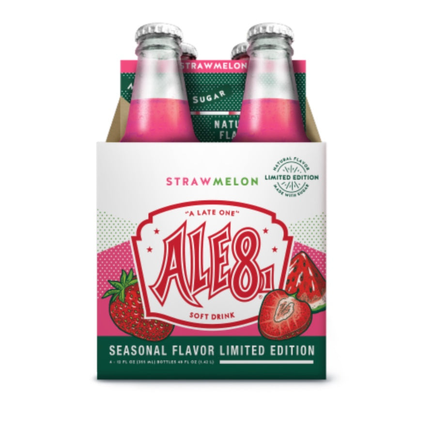 Ale-8-One StrawMelon - Case of 4