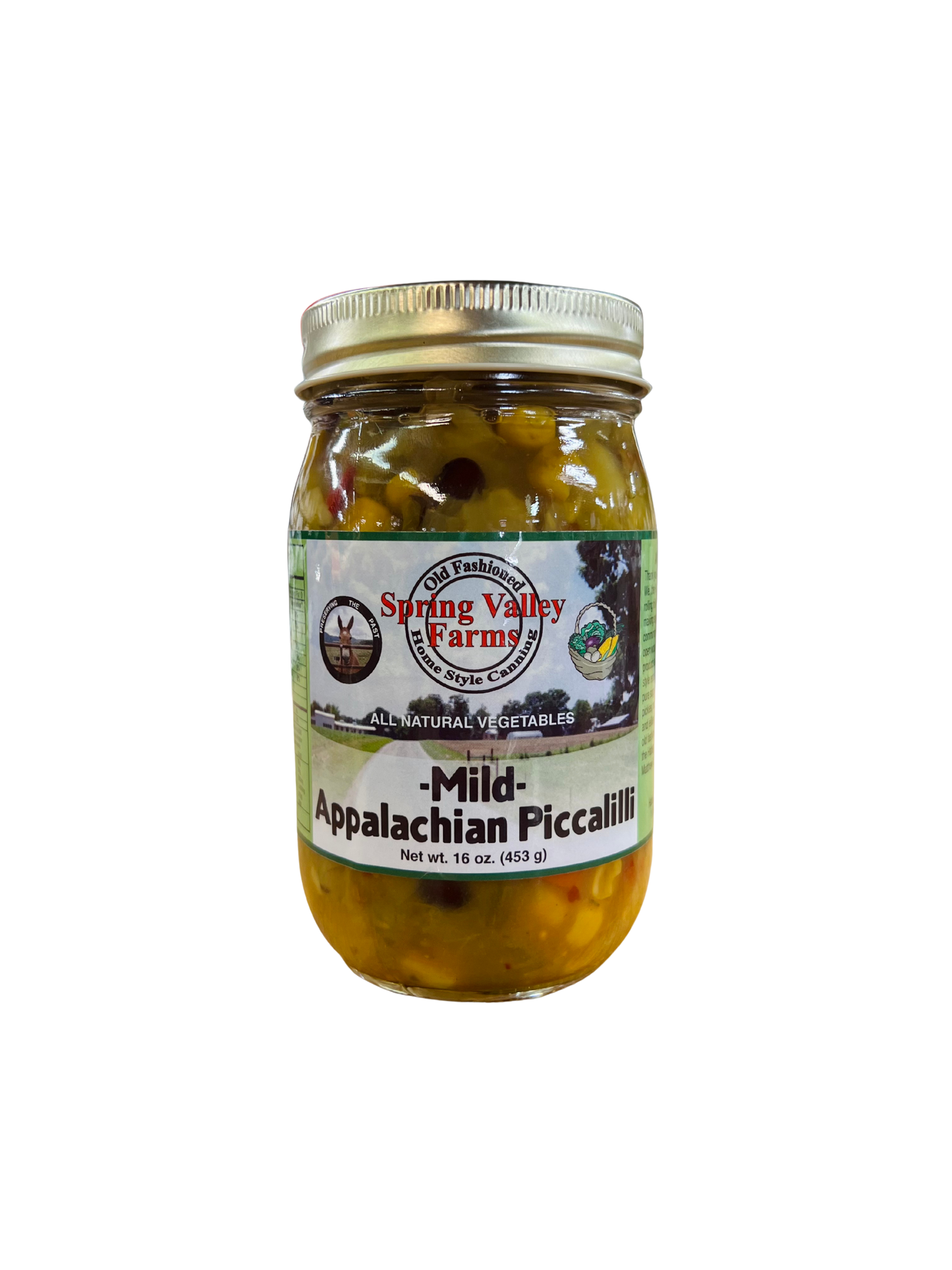 Spring Valley Farms Mild Appalachian Piccalilli