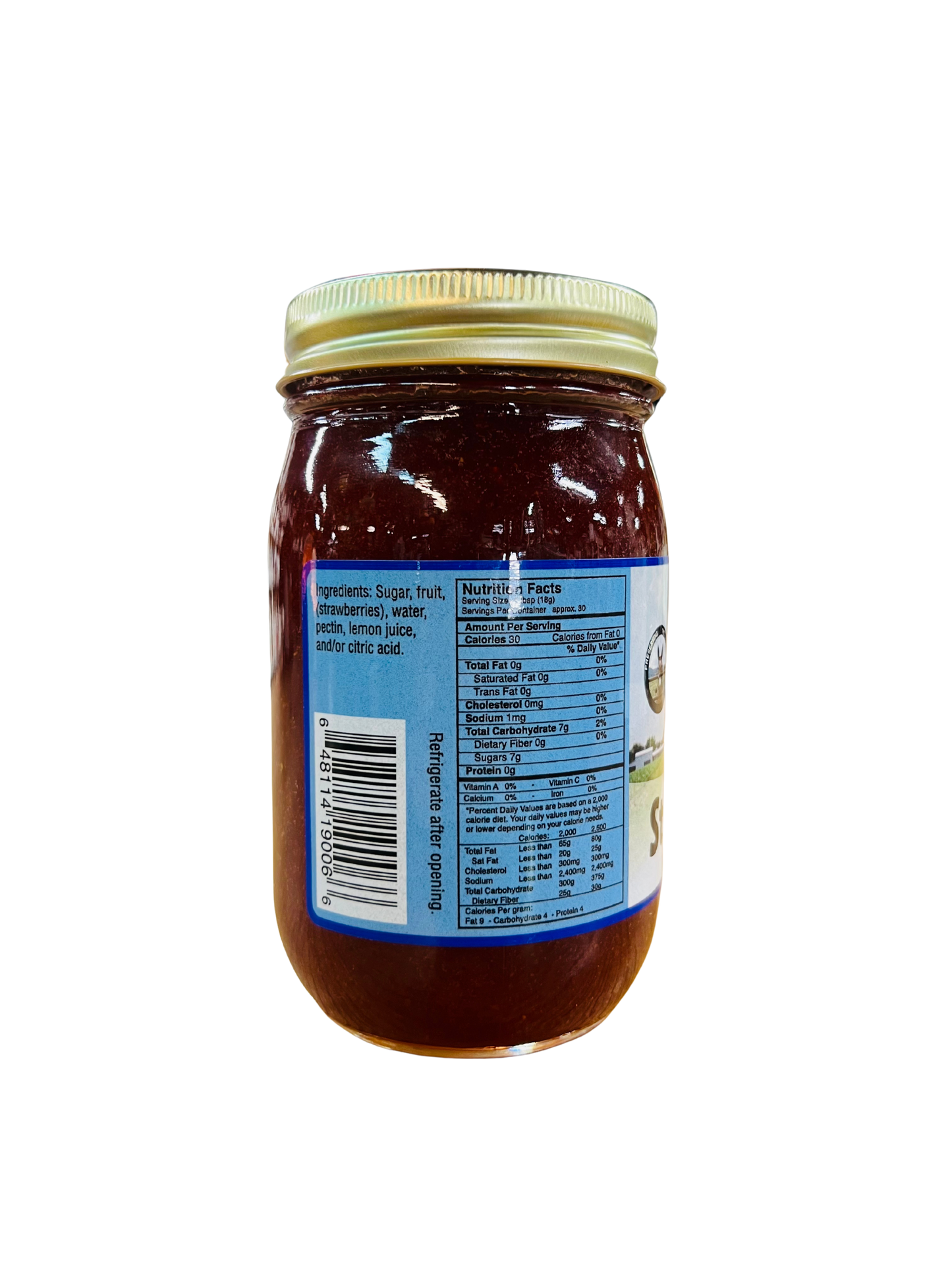 Spring Valley Farms Strawberry Jam