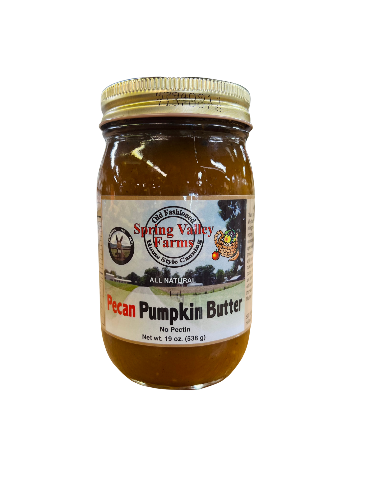 Spring Valley Farms Pecan Pumpkin Butter