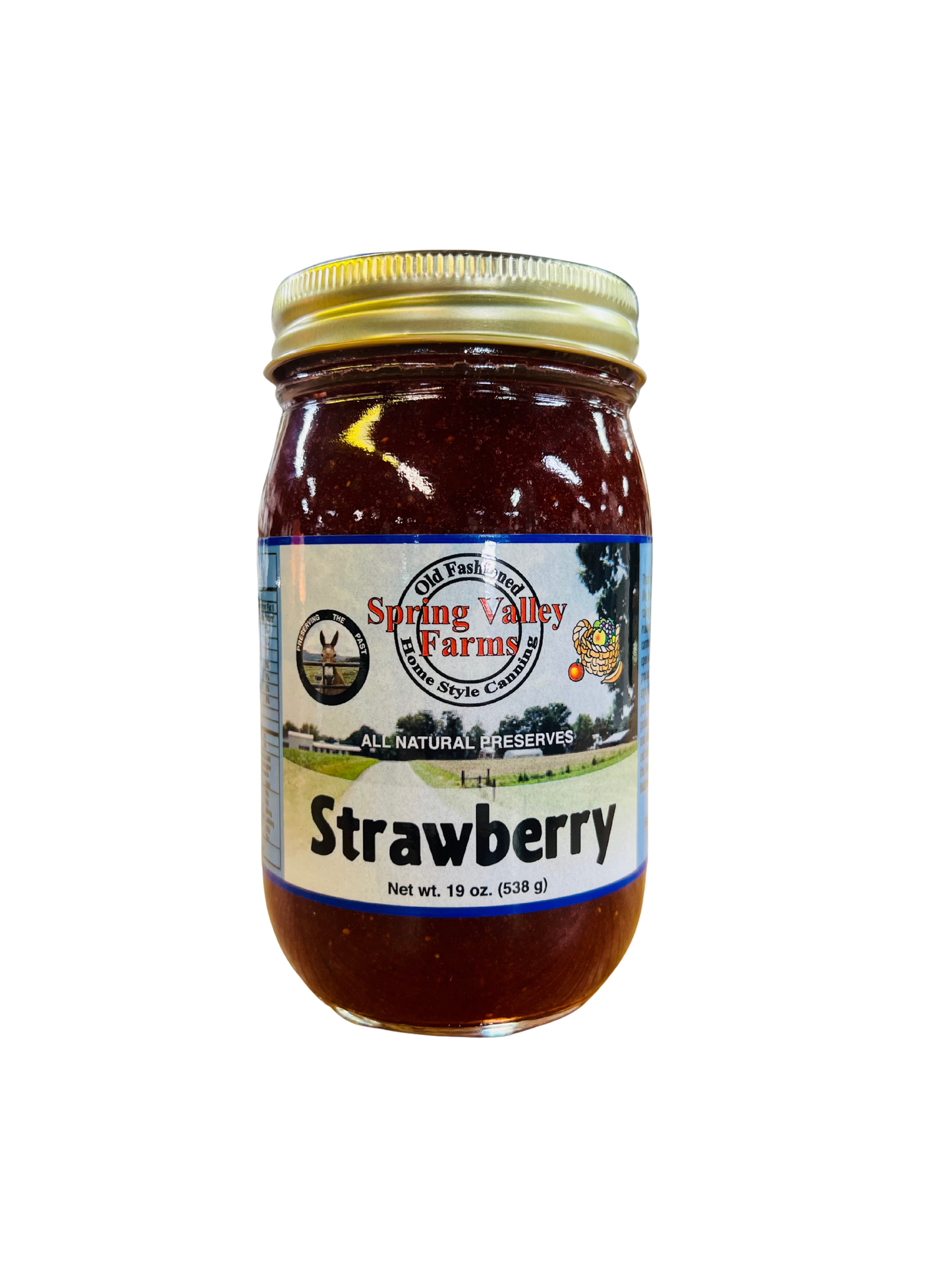 Spring Valley Farms Strawberry Jam