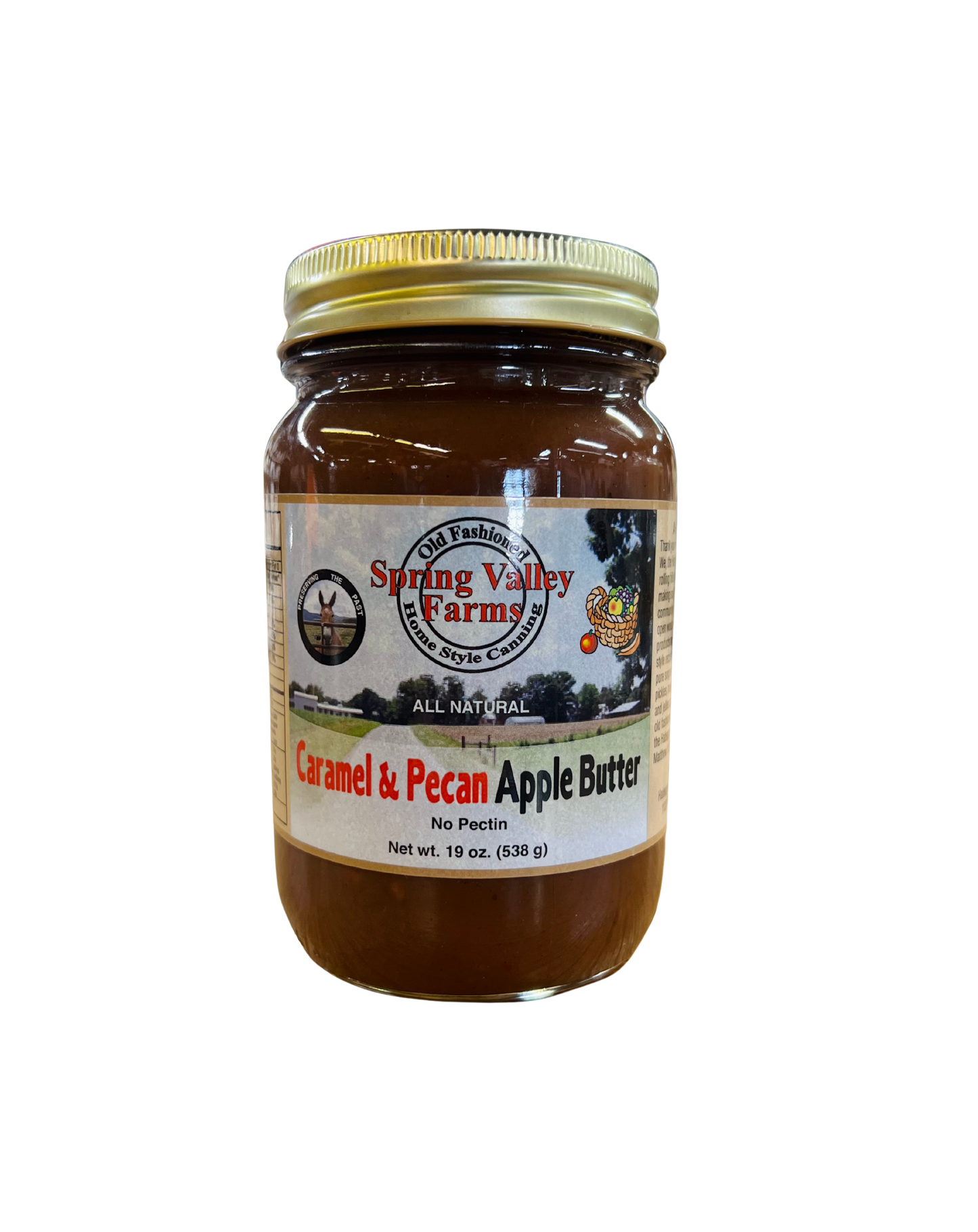 Spring Valley Farms Caramel & Pecan Apple Butter