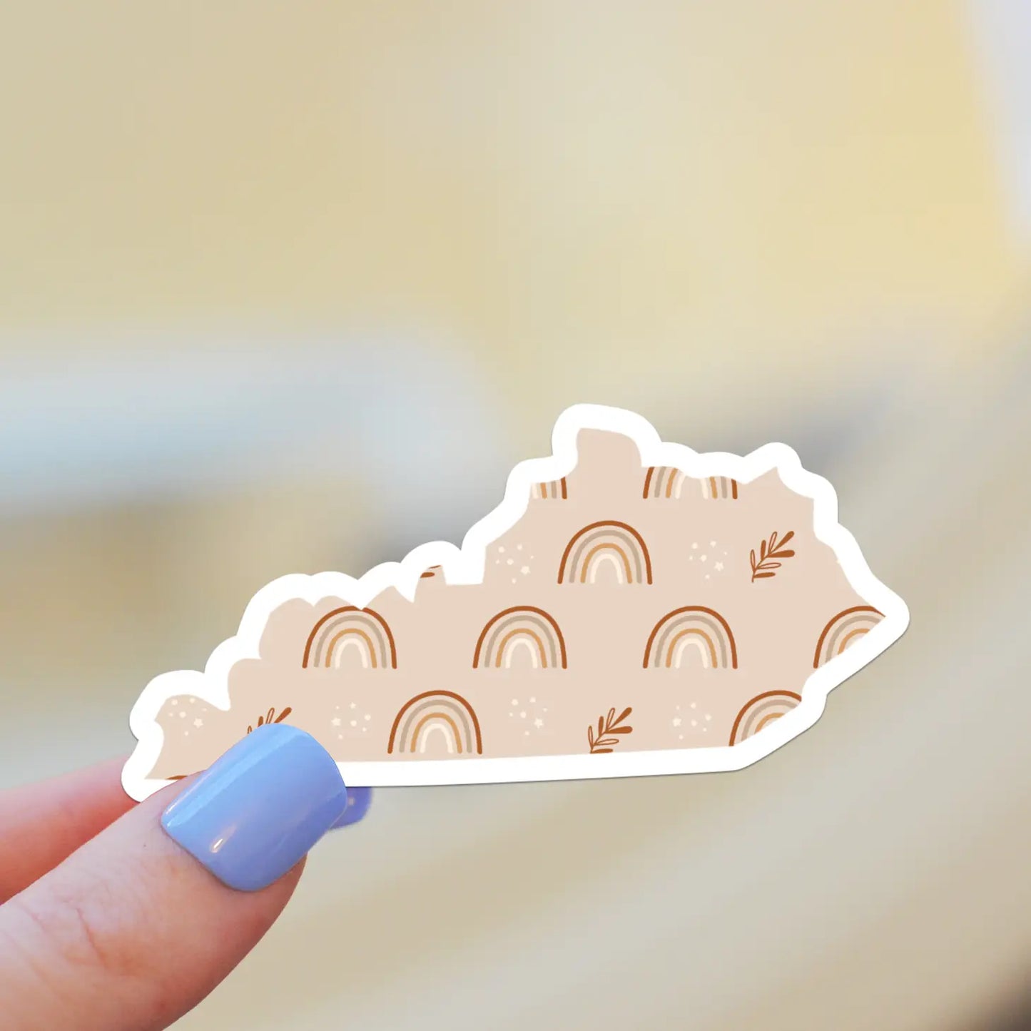 Kentucky Boho State Sticker