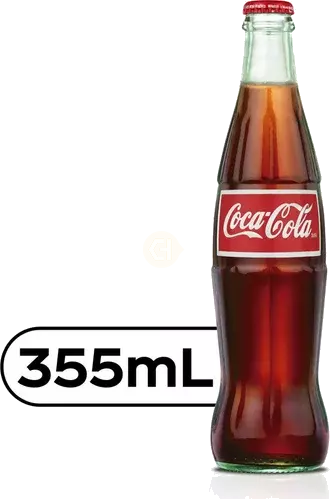Mexican Coca Cola Glass Bottle 12oz