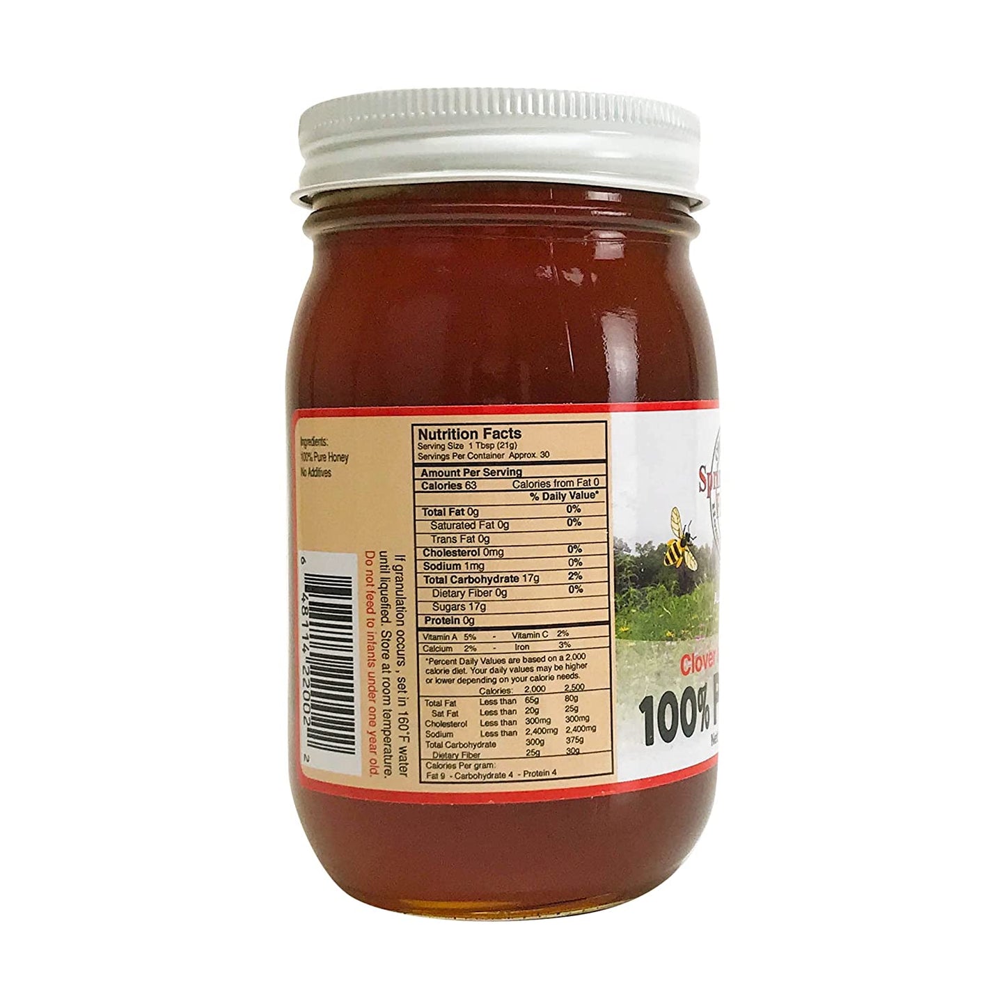 Spring Valley Farms 100% Pure Honey (22oz)