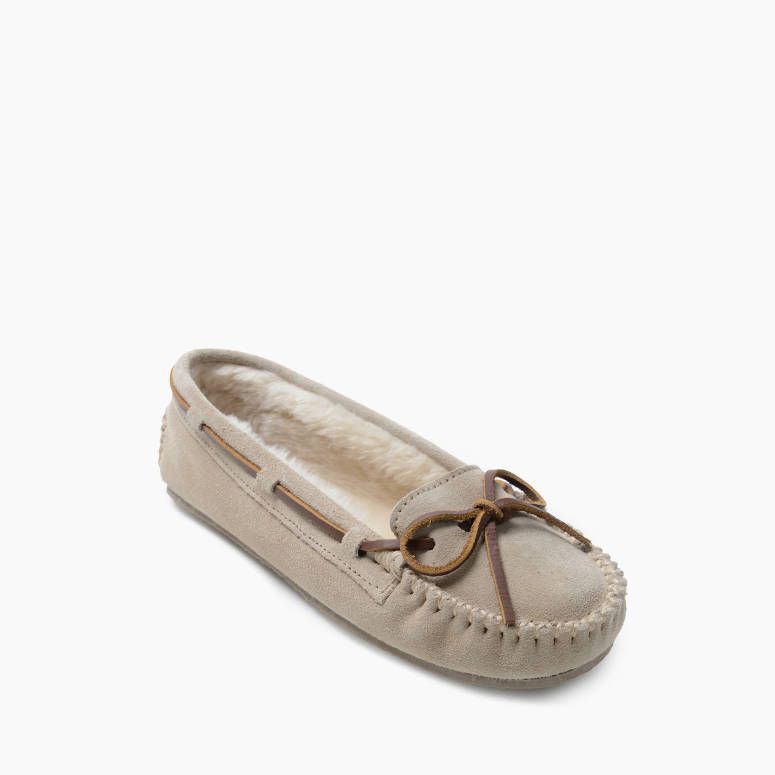 Minnetonka Women's Stone Cally Faux Fur Slipper