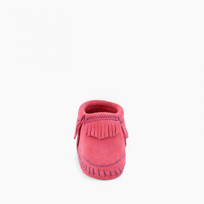 Minnetonka Infant's Hot Pink Riley Bootie