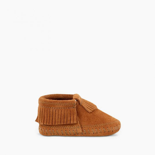 Minnetonka Infant's Brown Riley Bootie
