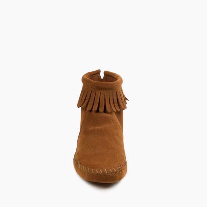 Minnetonka Women's Back Zip Softsole Boot