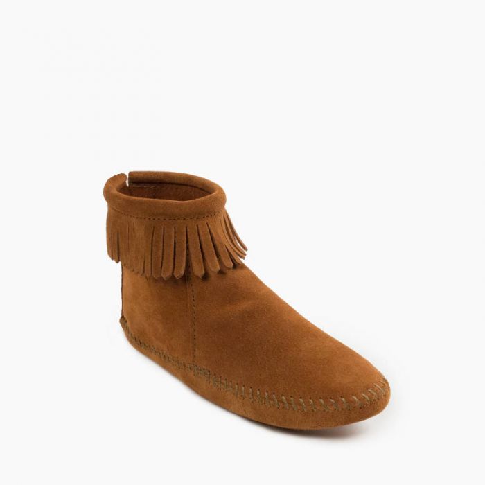 Minnetonka Women's Back Zip Softsole Boot