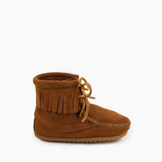 Minnetonka Kids' Brown Tramper Boot