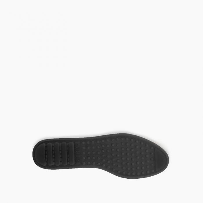 Minnetonka Women's Black Kilty Hardsole Shoe