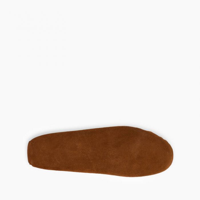 Minnetonka Men's Brown Leather Laced Softsole