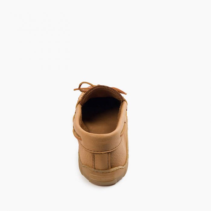 Minnetonka Men's Natural Moosehide Classic Shoe
