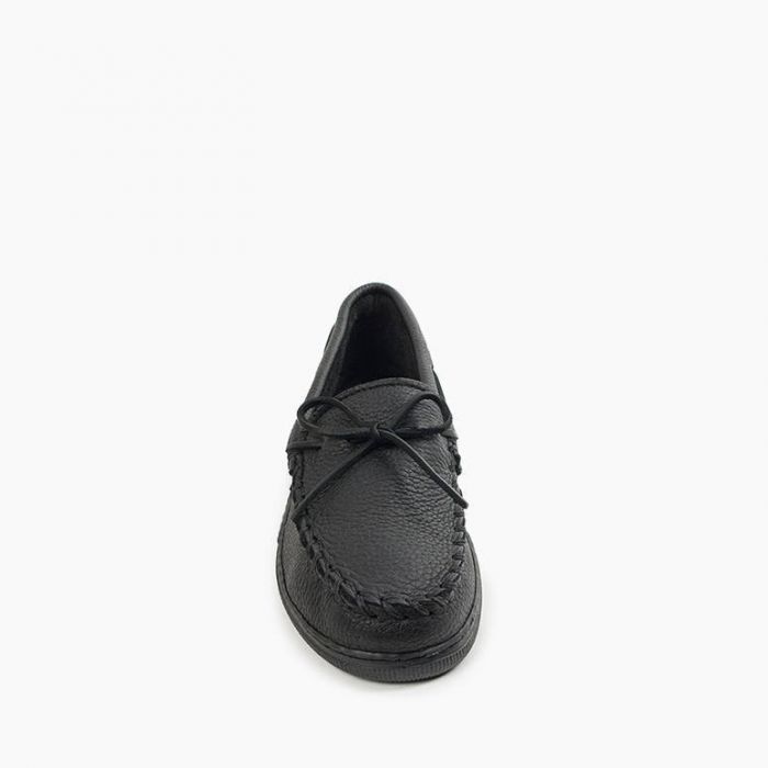 Minnetonka Men's Black Moosehide Classic