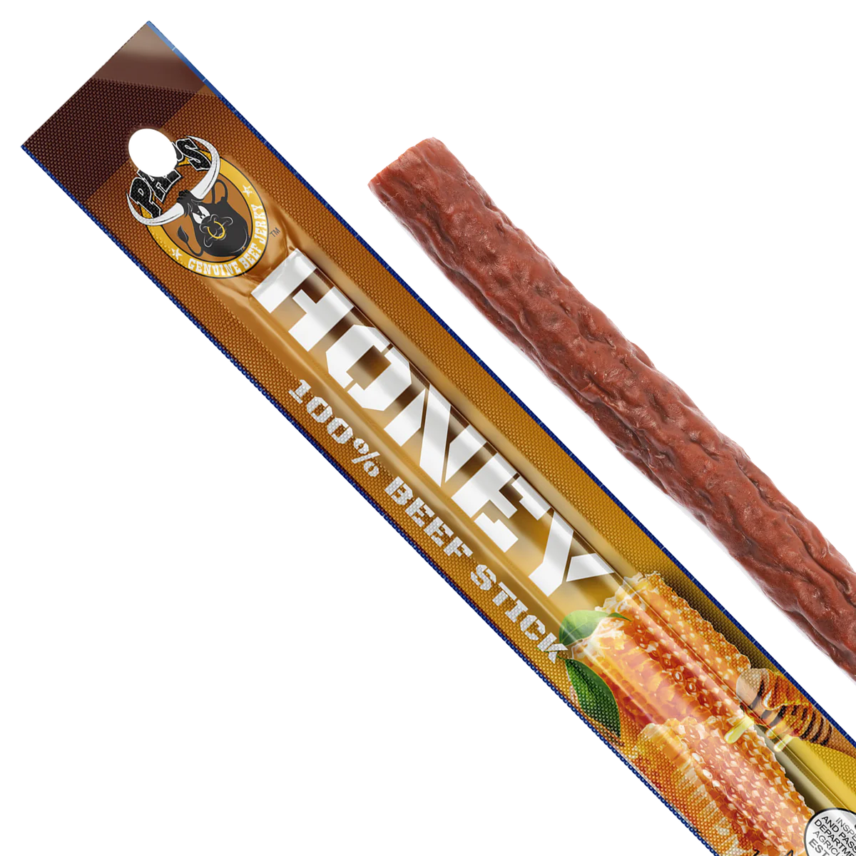 Pap's Genuine Beef Jerky Honey Beef Sticks