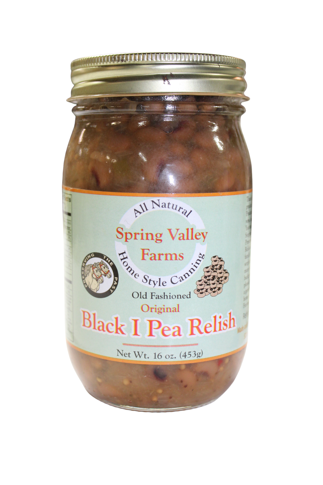 Spring Valley Farms Black I Pea Relish