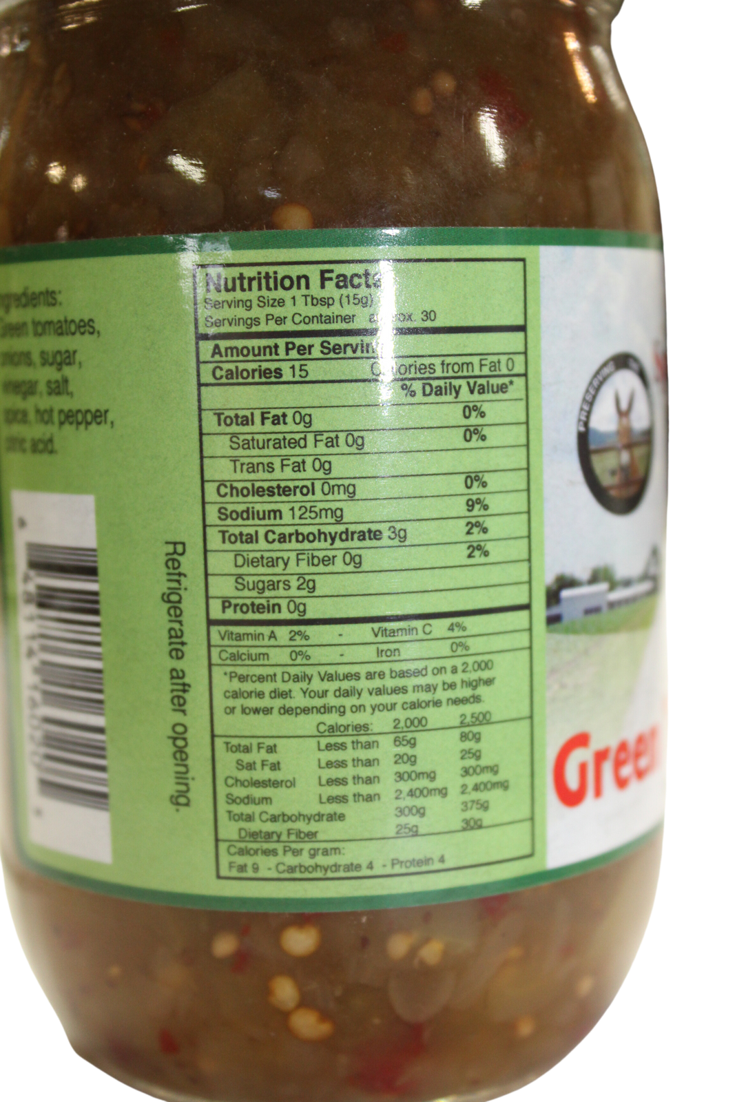 Spring Valley Farms Hot Green Tomato Relish