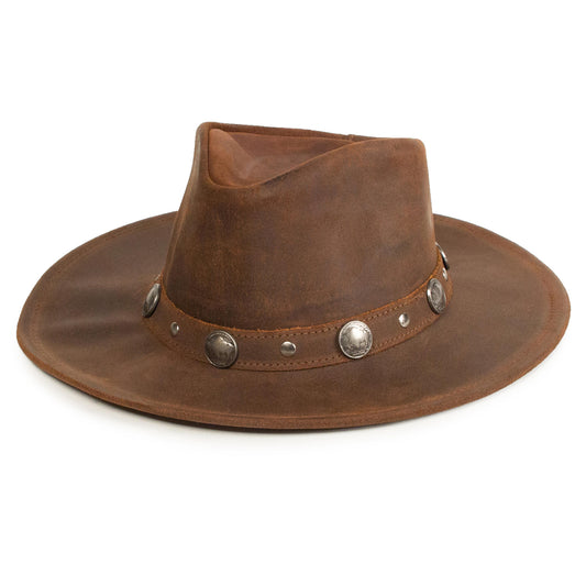 Minnetonka Buffalo Nickel Hat Brown