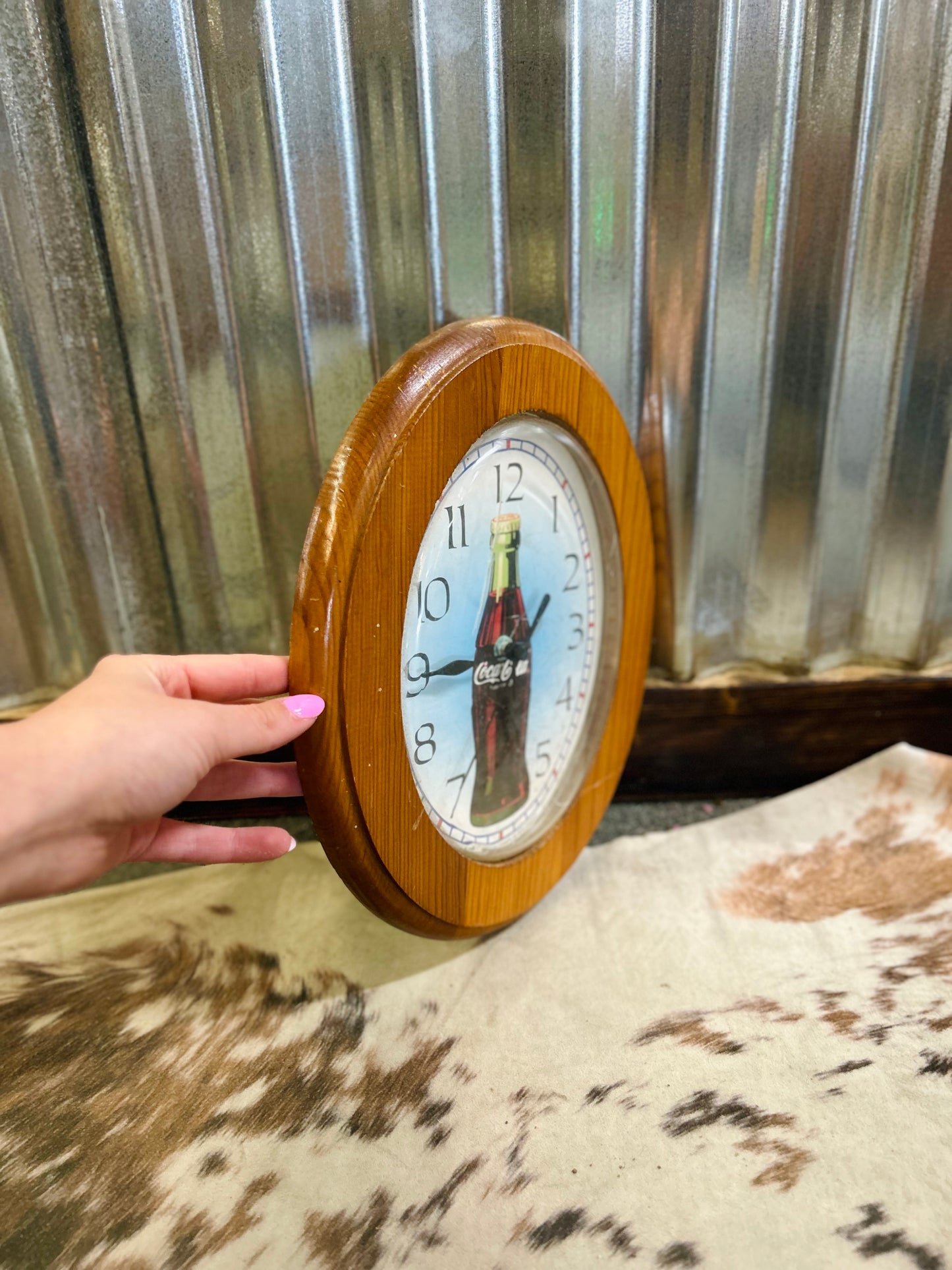 Vintage Coca- Cola Wall Clock