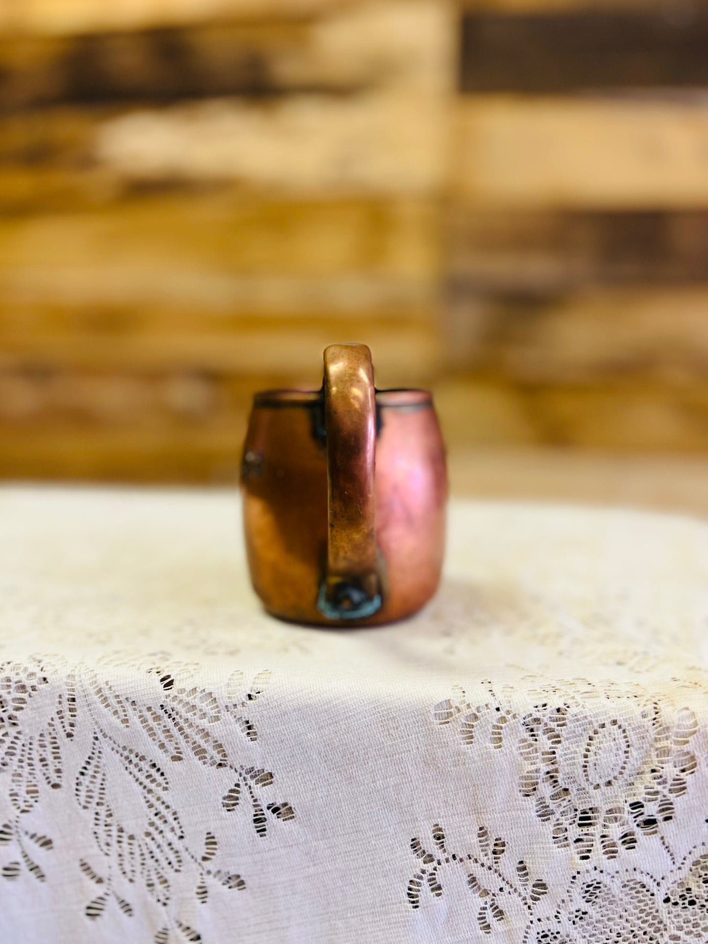Vintage West Bend Solid Copper Mug