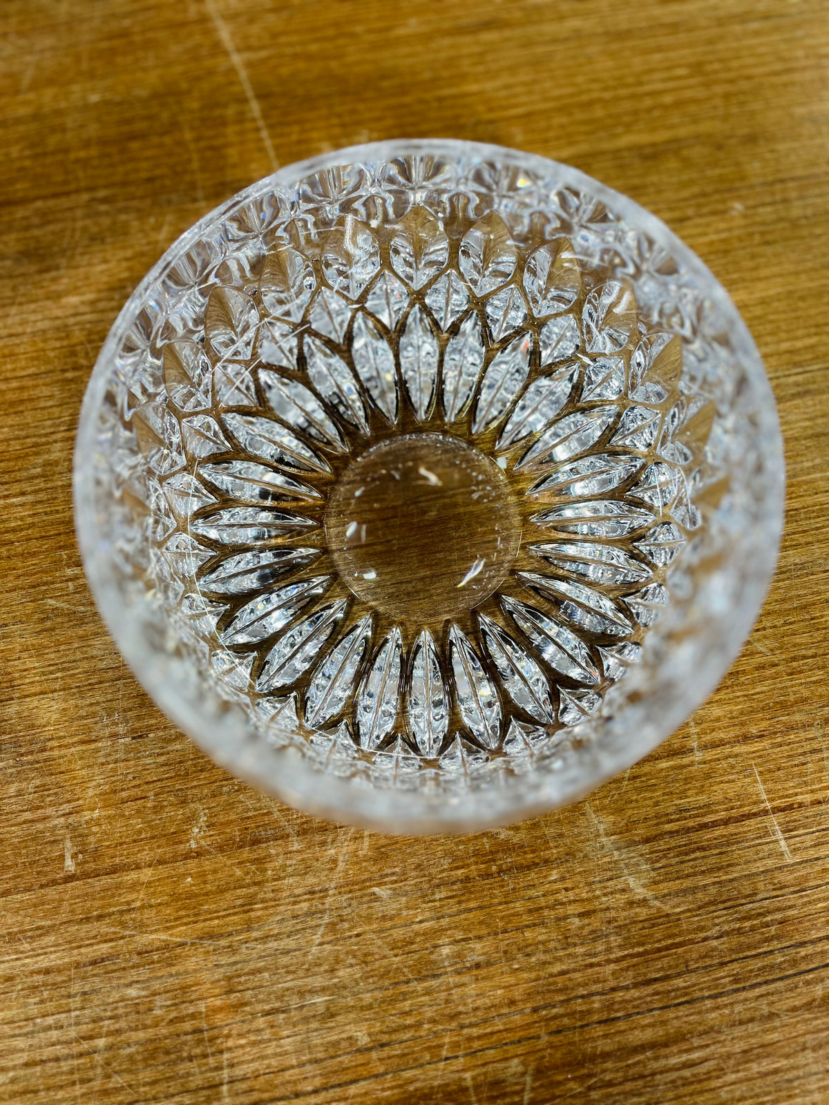 Vintage Crystal Candy Dish