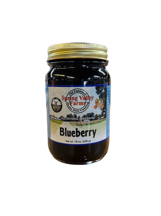 Spring Valley Farms Blueberry Jam
