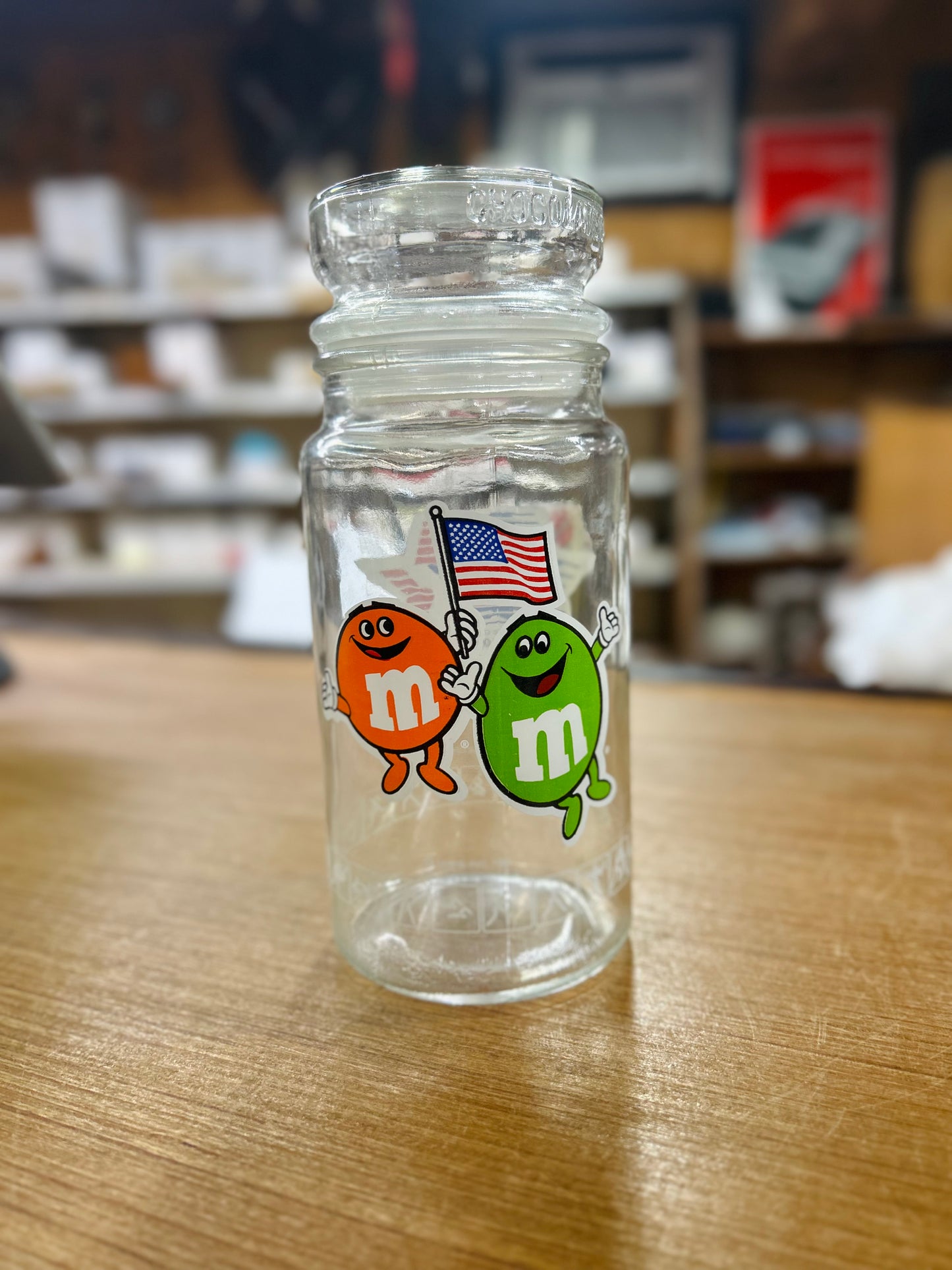 Vintage 1984 M&M's Olympic Jar