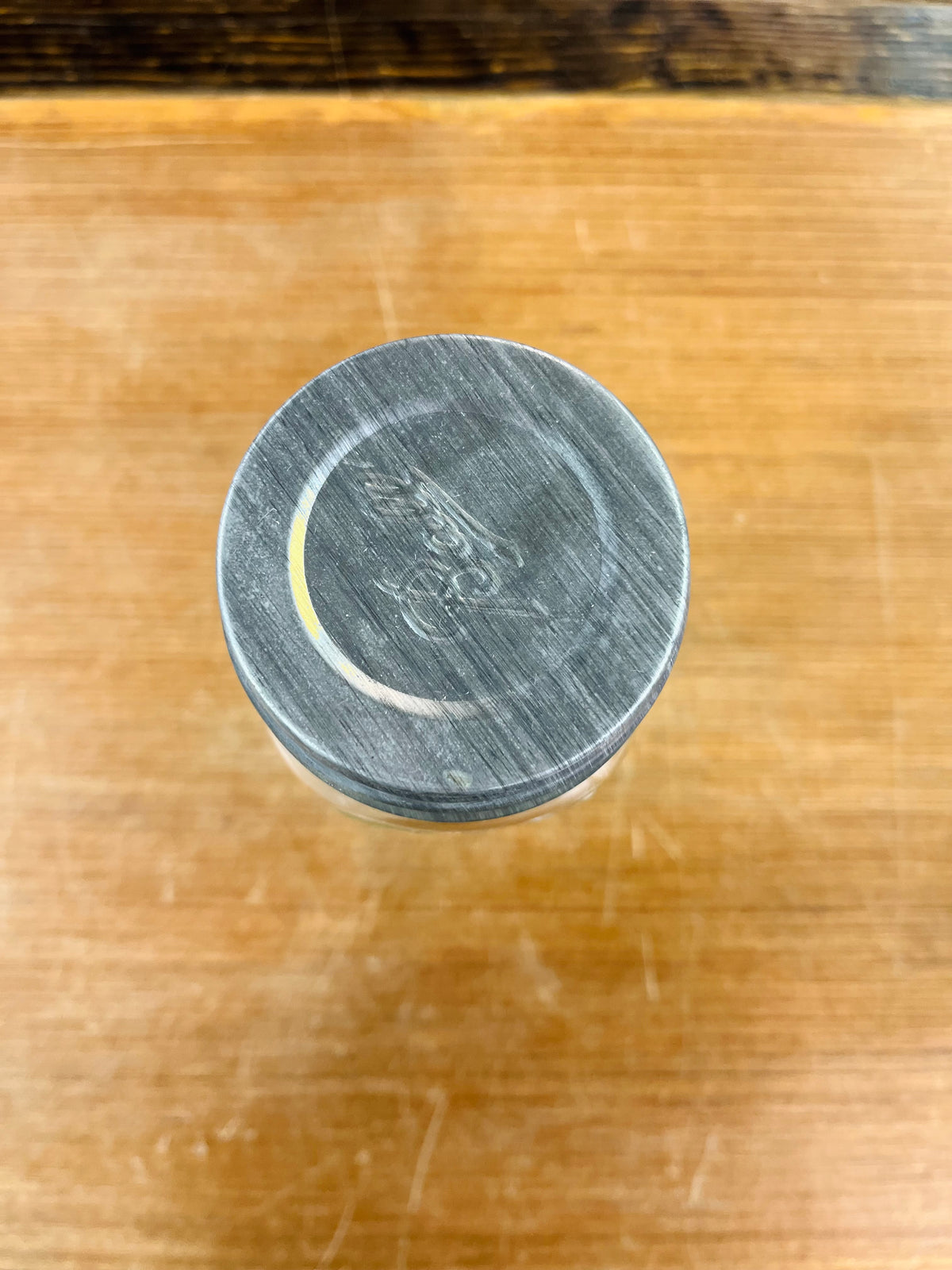 Vintage Pedistal Ball Mason Jar