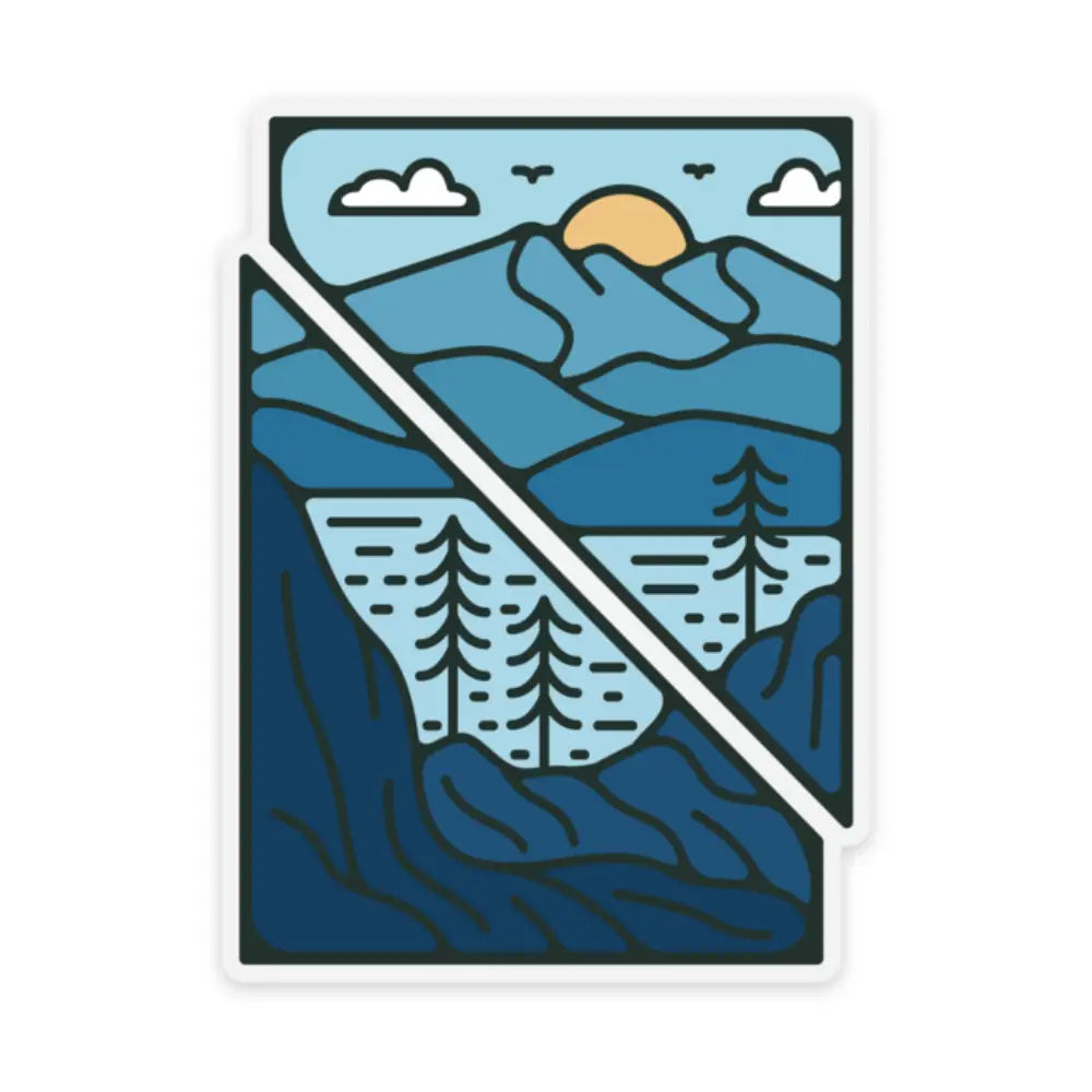Blue Ridges Sticker