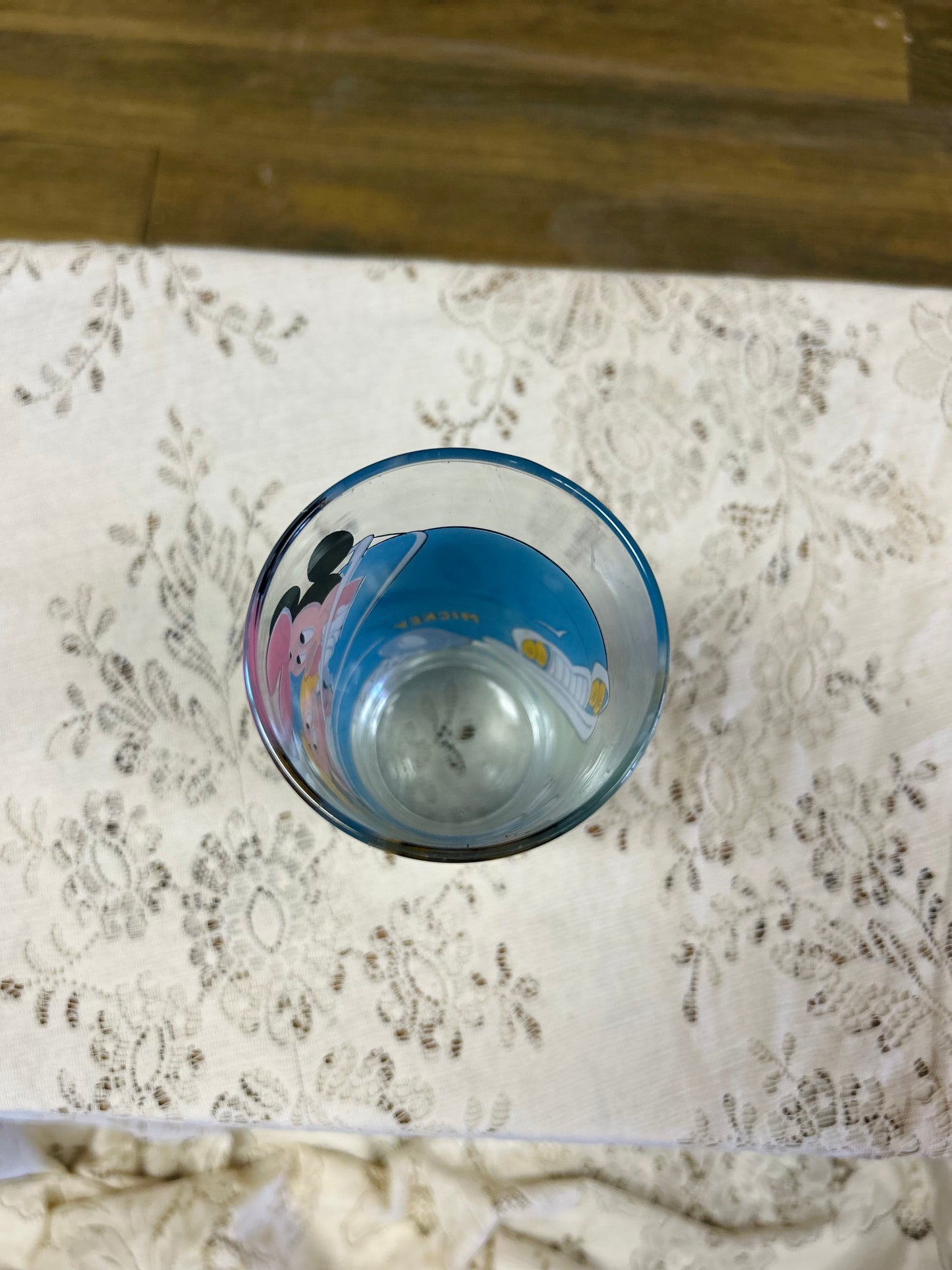 Vintage Walt Disney Company Collectible Mickey and Minnie In Car Cup