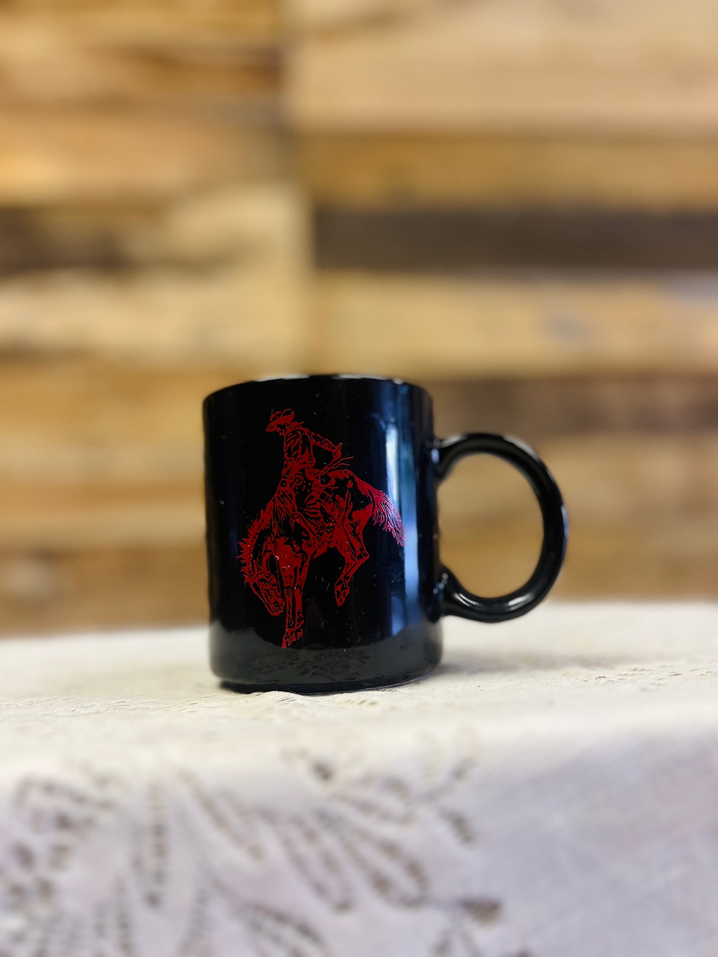 Vintage Marlboro Bucking Bronc Mug