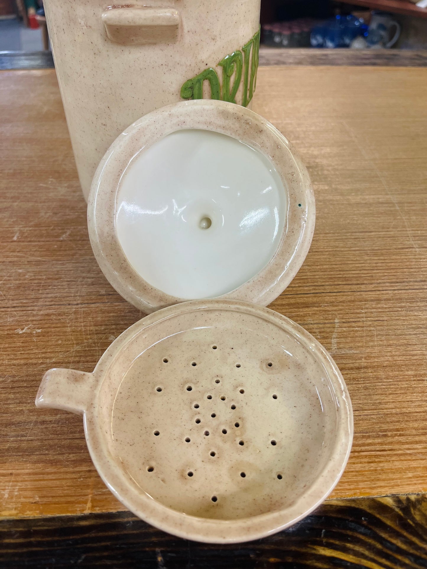Vintage Drippings jar