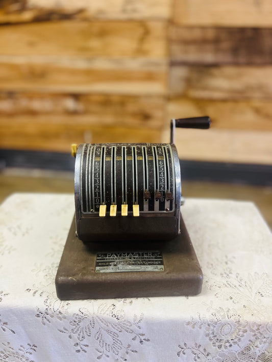Vintage Paymaster Check Writer