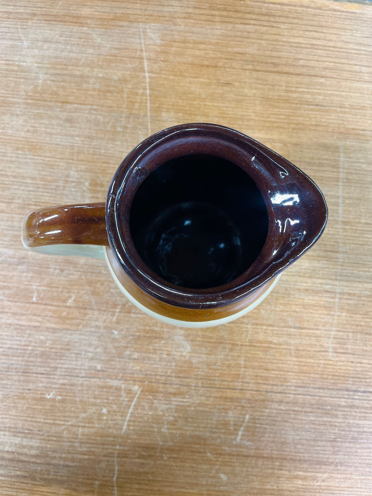 Vintage Pottery Water Pitcher