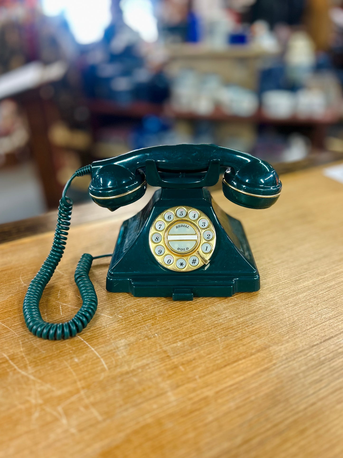 Old Rotary Push Button Telephone Super Deluxe