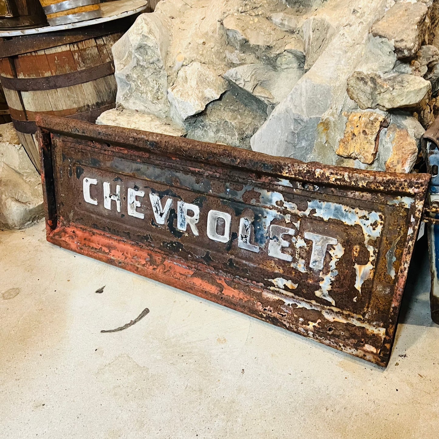 Old Chevrolet Tailgate