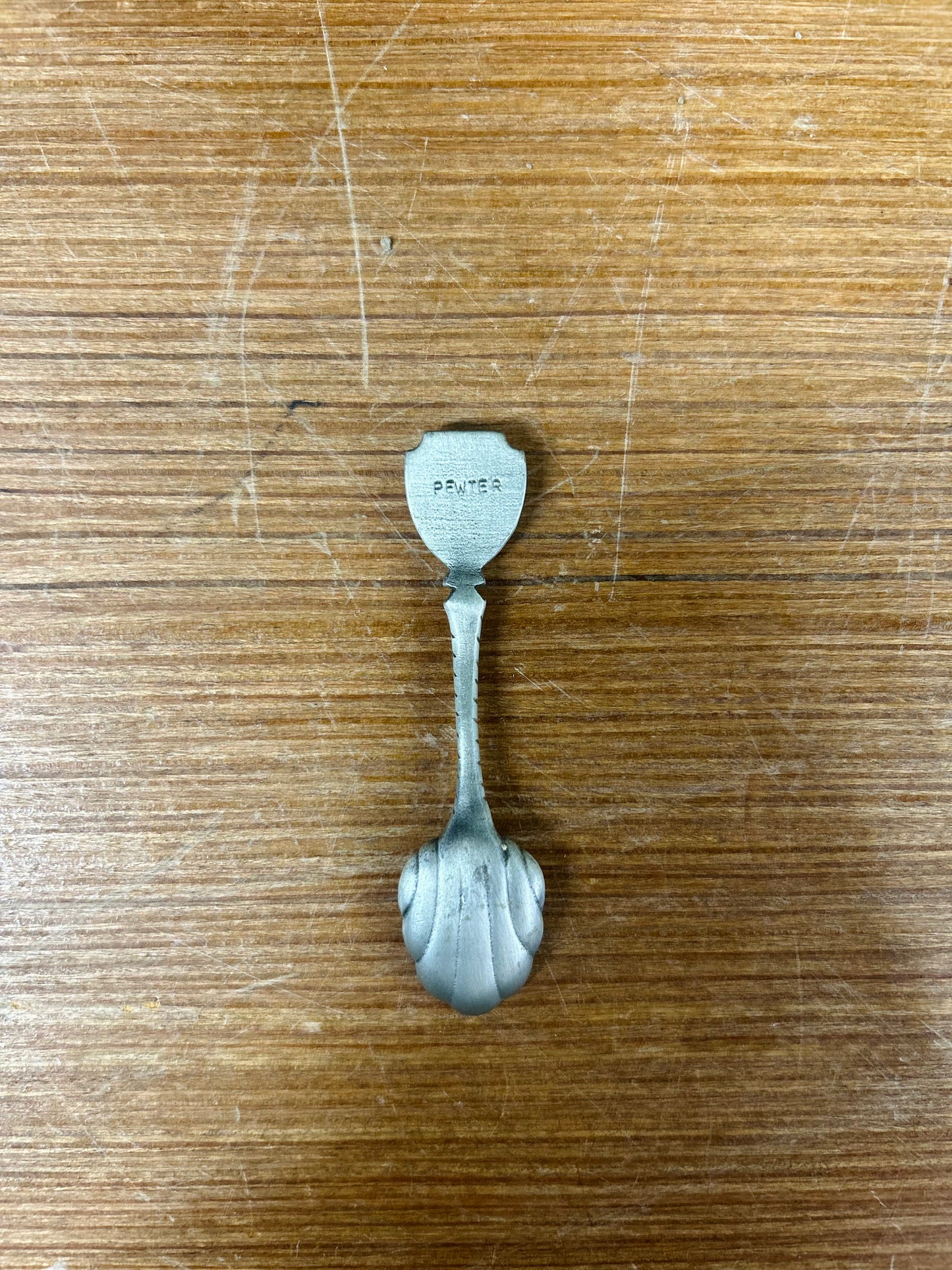 Vintage Louisiana Pewter Collectible Spoon