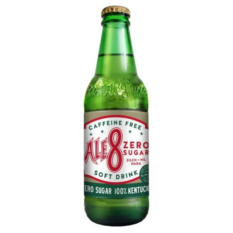 Ale 8 One Zero Sugar Caffeine Free Soft Drink