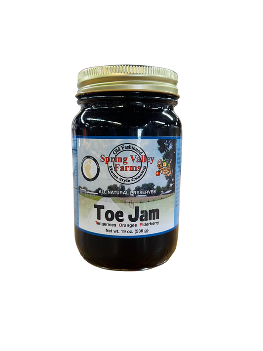 Spring Valley Farms TOE Jam (Tangerines, Oranges, Elderberry)