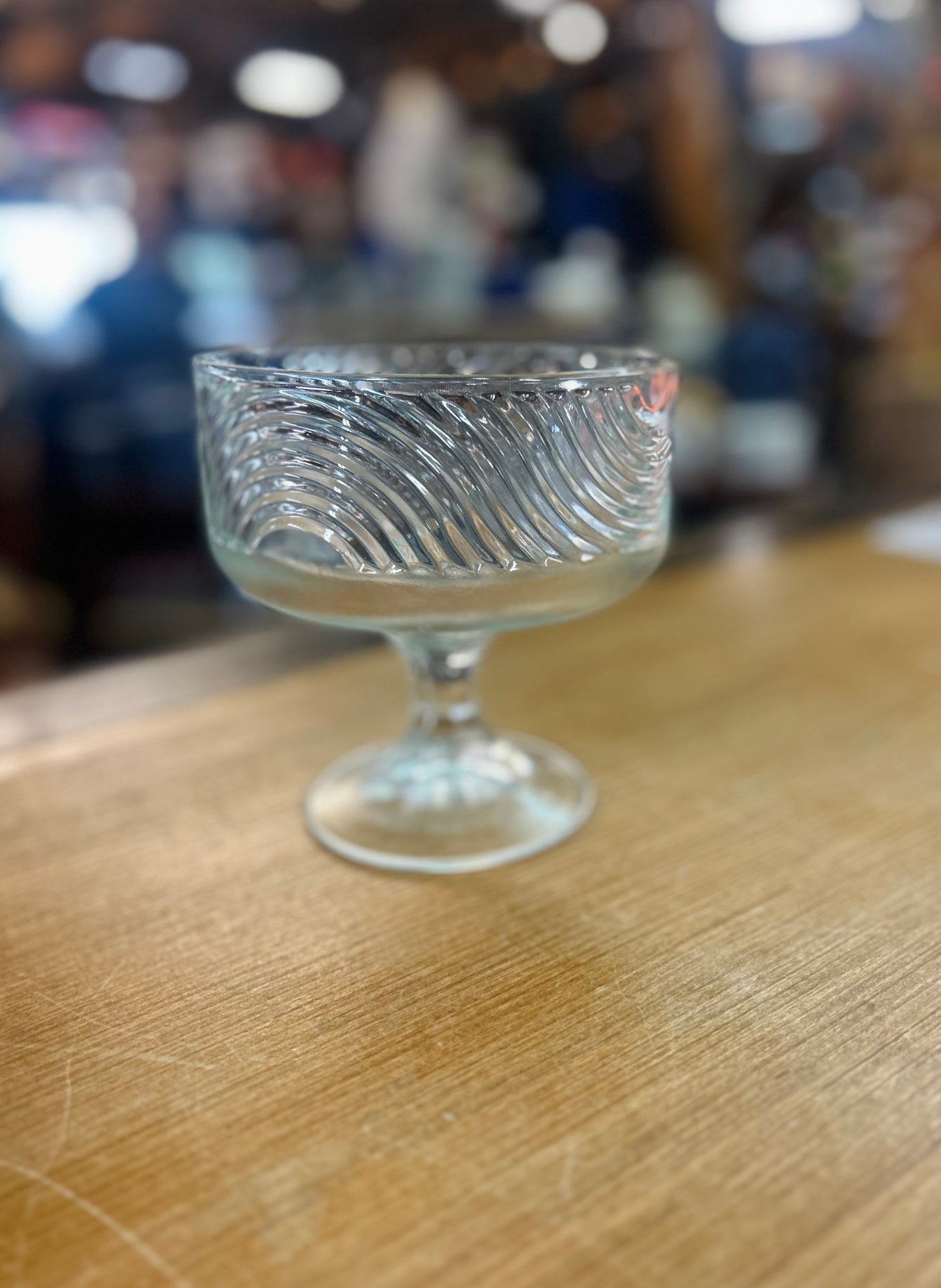 Vintage E.O Brody Co Glass Compote