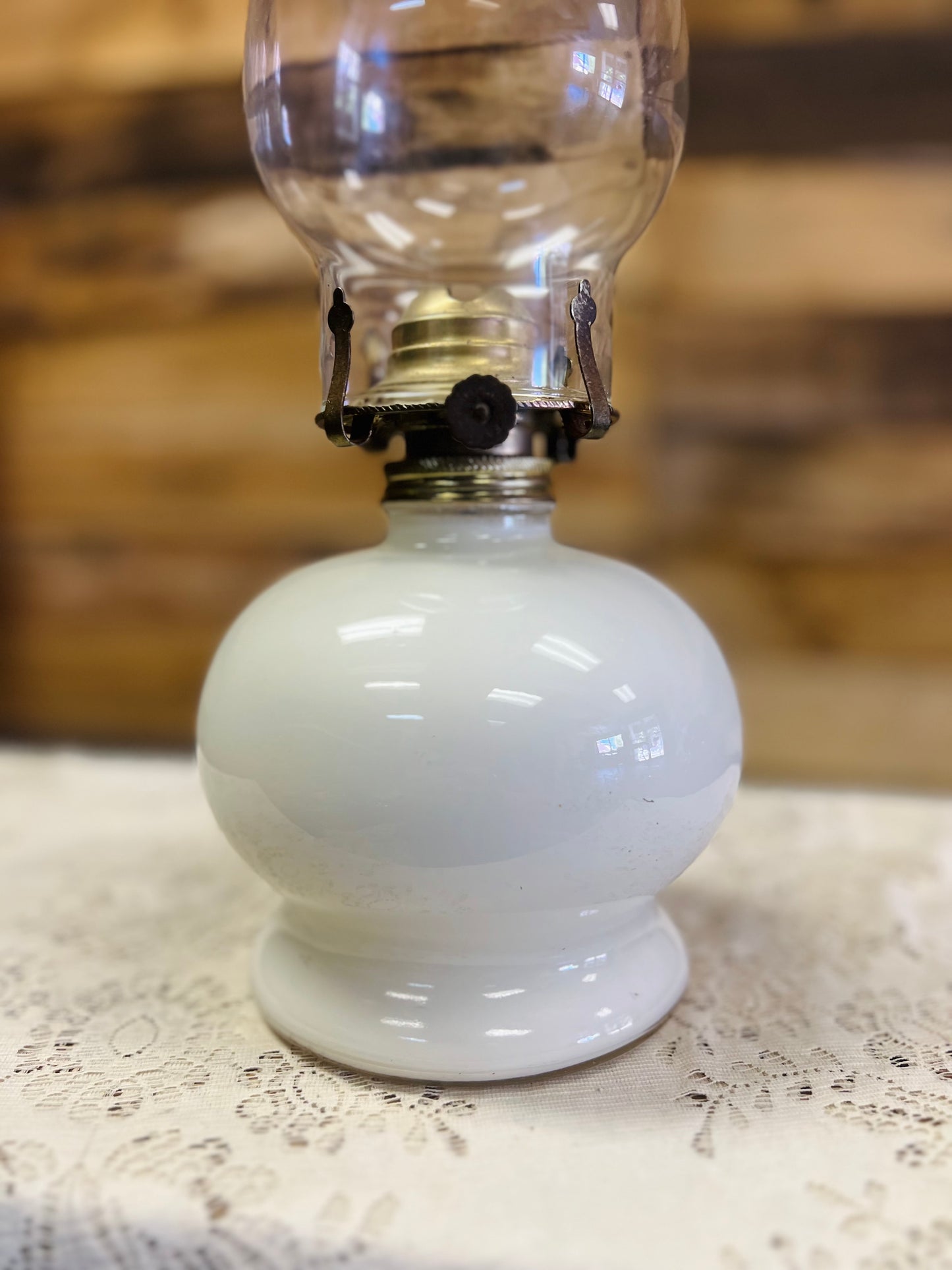 Vintage Lamp Light Farms Mallard Ducks Lamp
