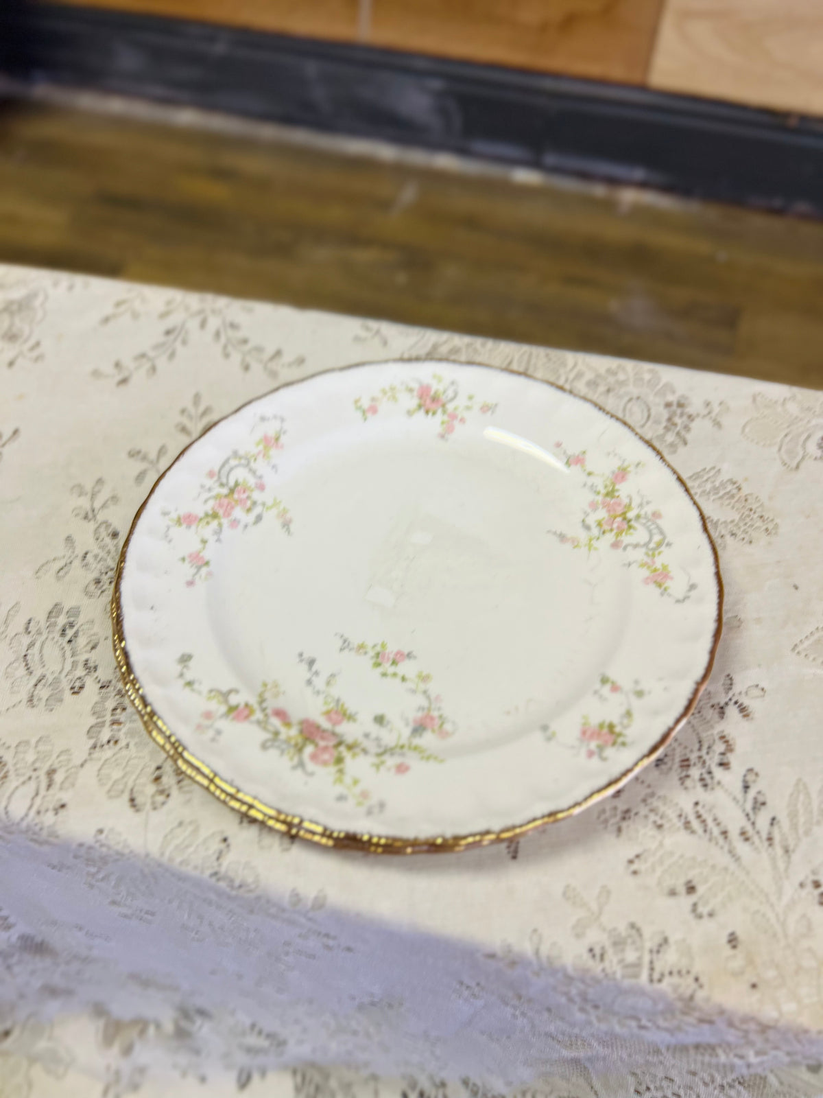 Vintage Pope-Gosser Floral Plates