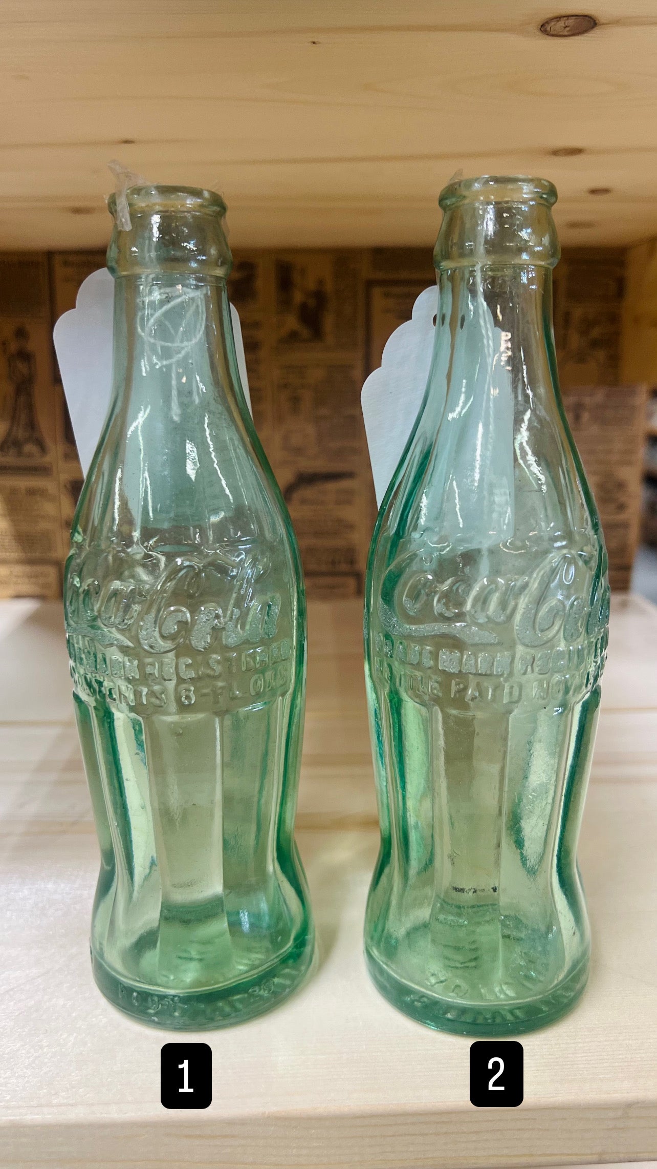 Coca Cola "Root" 1928 Pat Nov. 16, 1915 Hobble-Skirt 6oz Glass Bottle - Bowling Green, KY