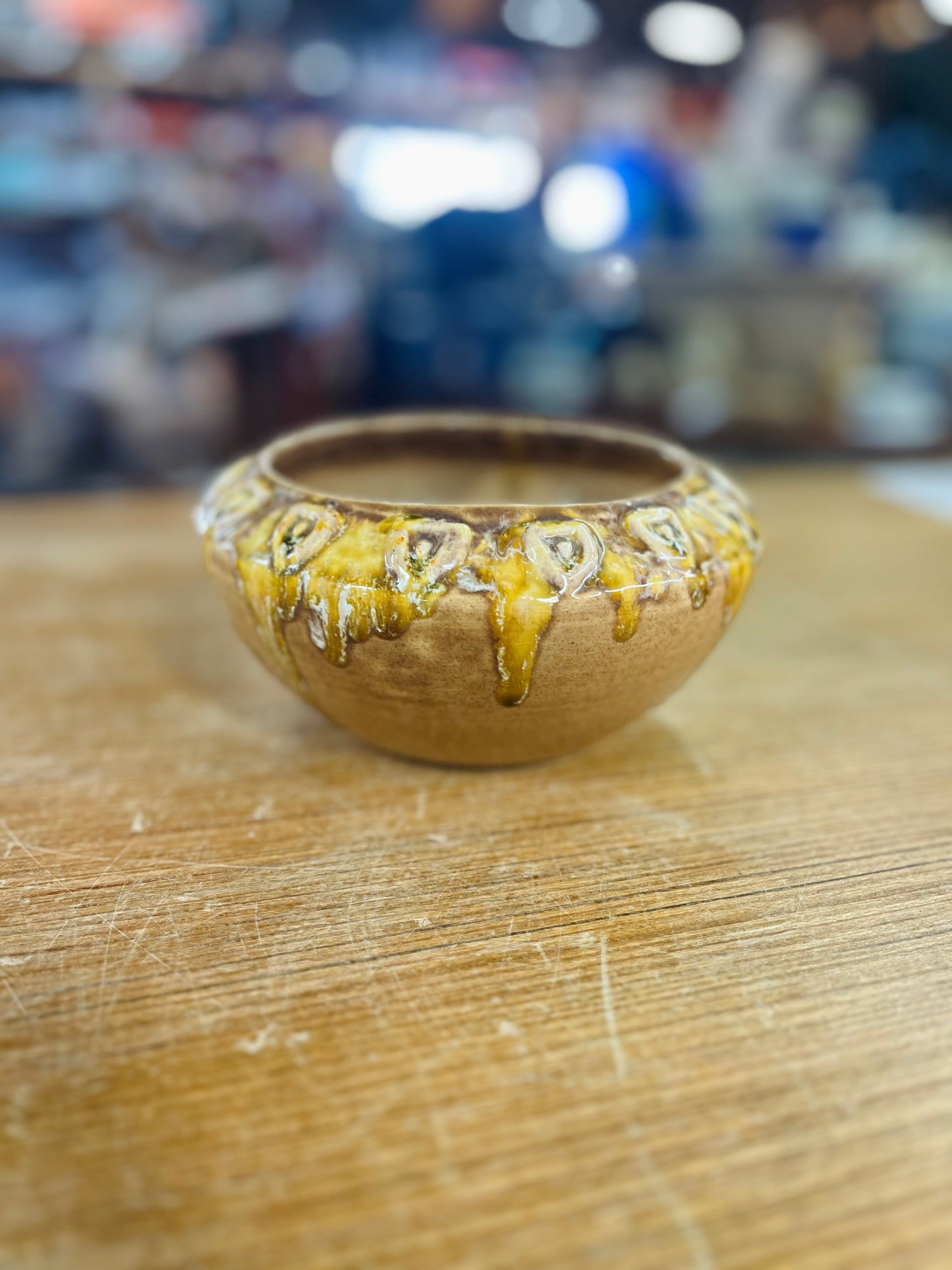 Vintage Ceramic Bowl Marked Creek 21