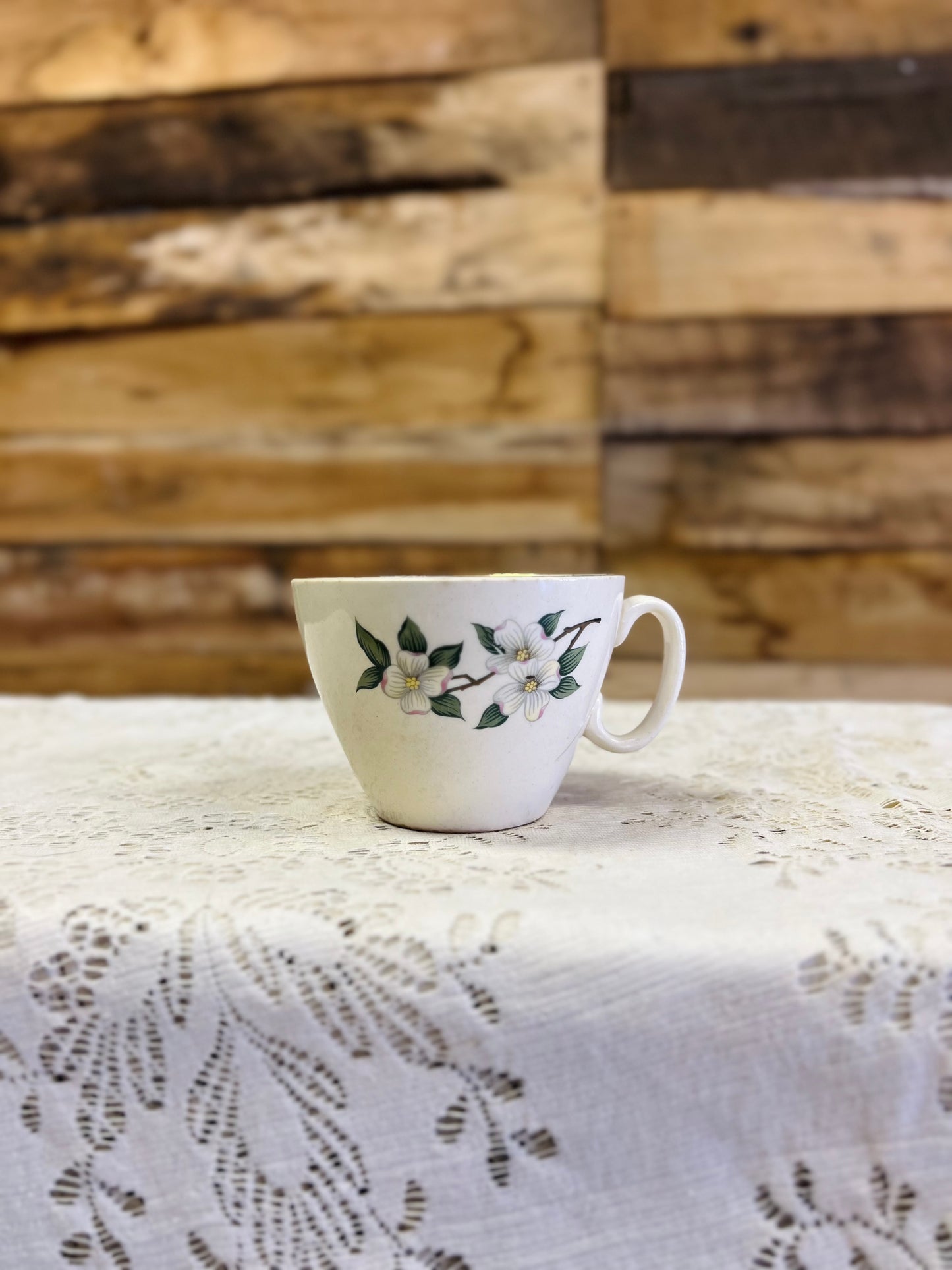 Vintage Limoges-American "New Dogwood" Floral Pattern Teacup