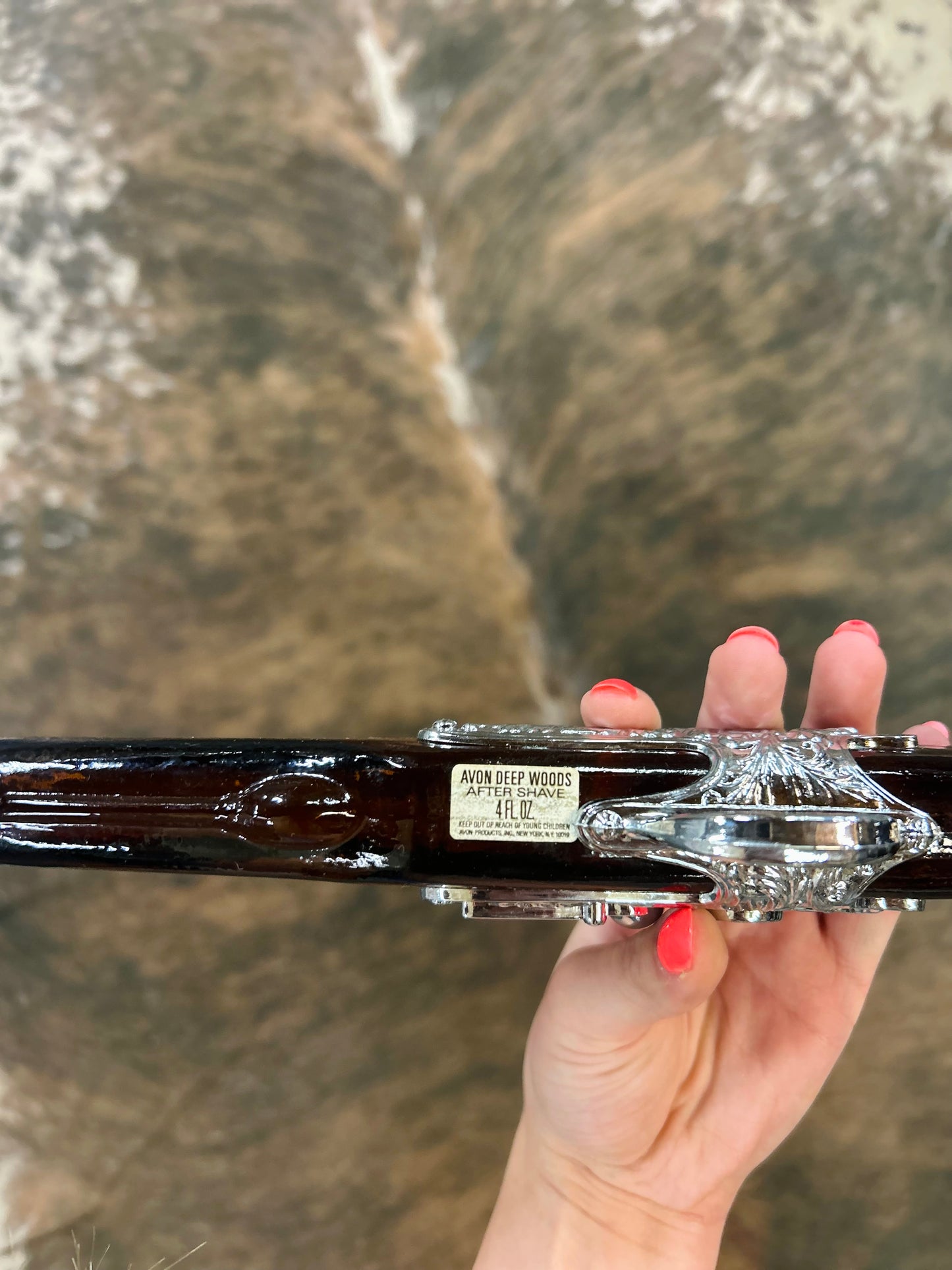 Vintage Avon Dueling Pistol 1760 Deepwoods Full Bottle