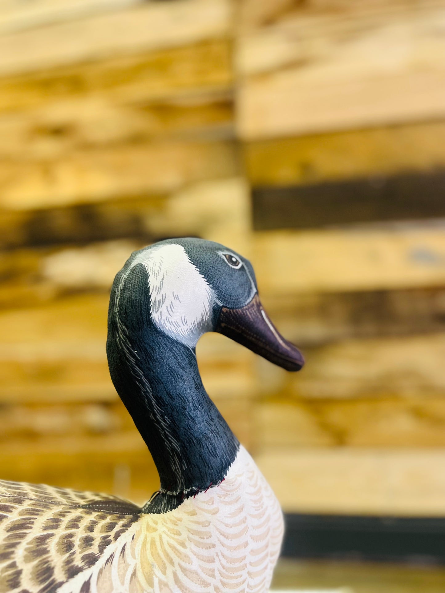 Vintage Plush Canada Goose