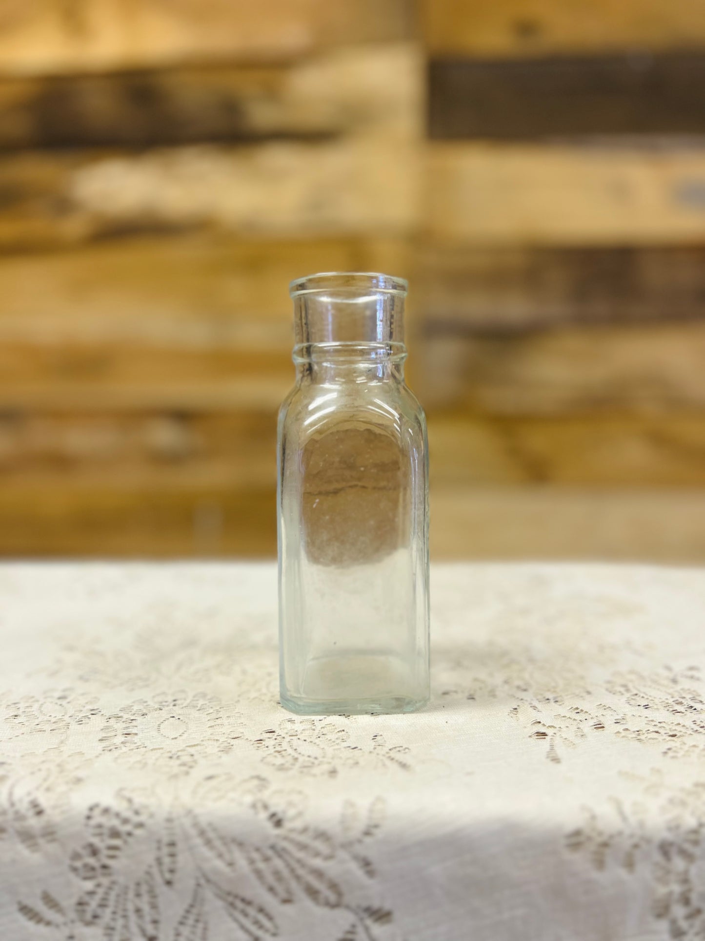 Vintage 1 lb Pure Honey Acres Bottle
