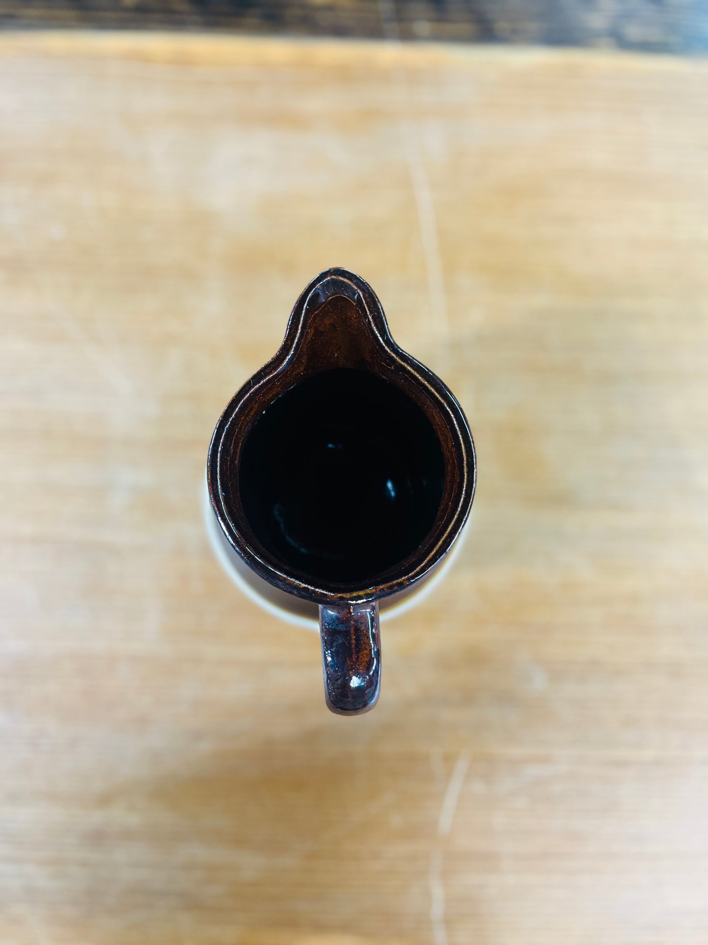 Vintage Two Toned Roseville 2 Quart Pitcher
